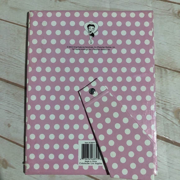 Betty Boop 4x6 Inch Polka Dot Photo Frame Pattern 2004 set of 3 - Picture 6 of 16